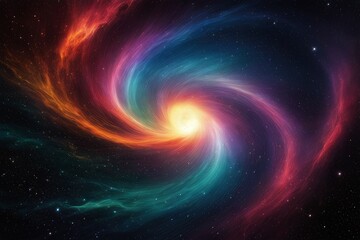 Wall Mural - Vivid and mesmerizing cosmic design
