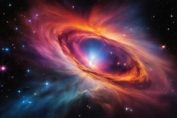 Wall Mural - Colorful and breathtaking astral backdrop