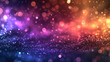 © ASA Creative - colorful luxury glitter and bokeh particles, colorful bokeh background, holiday festival background