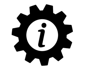 Poster - Information Icon on transparent background, PNG