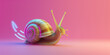 Snail with Wi-Fi: Playful Allegory of Digital Connectivity