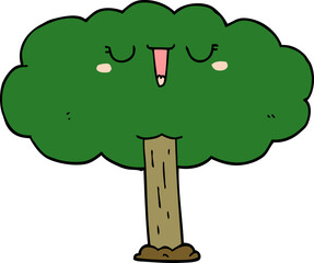 cartoon tree