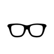 Glasses Logo Monochrome Design Style