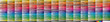 Pantone CMYK Coated Colour Chart 2200mm x 440mm, CMYK, RGB and Name on each swatch, 2868 swatches