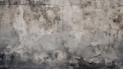 Wall Mural - Concrete wall surface texture, rough surface cracks. old building background wallpaper