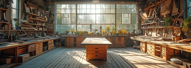 carpentry or joinery workshop