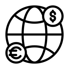 international currency icon