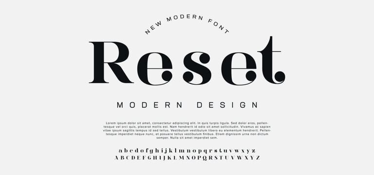Rest premium luxury elegant alphabet letters and numbers. Elegant wedding typography classic serif font decorative vintage retro. Creative vector