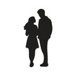 © Rakirur - Silhouettes of Romantic Loving Couples