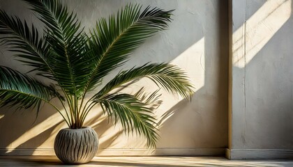 Wall Mural - palm trees in the evening