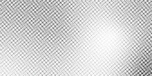 Gradient Halftone Background Texture Horizontal Vector Design Dotted Black Color Fit For Social Media Post, Poster, Banner, And More