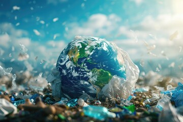 Plastic pollution kills Earth  Urgent action needed.