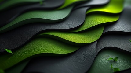Aufkleber - Black and green dark are light with the gradient is the Surface with templates metal texture soft lines tech gradient abstract diagonal background silver black sleek.