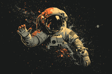 astronaut lost in space