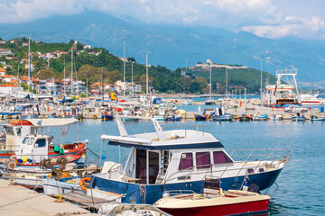 Canvas Print - Waterfront of Platamonas. Macedonia, Greece