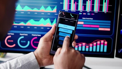 Poster - KPI Business Analytics Data Dashboard