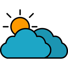 Sticker - Cloudy Icon