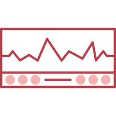 Poster - EKG Icon