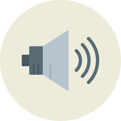 Sticker - Speaker Icon