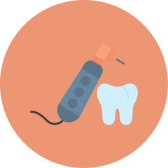 Wall Mural - Dental Drill Icon