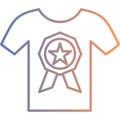 Wall Mural - T Shirt Icon