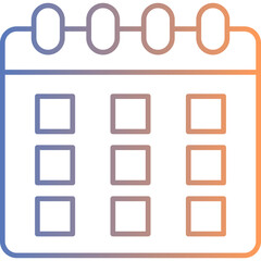 Sticker - Calendar  Icon