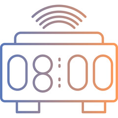 Poster - Smart Clock Icon