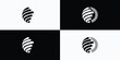 © ahmad - Collection of global movement line shape illustration vector logo designs.