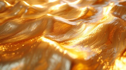 Canvas Print - 4K, gold texture, golden background, luxury backdrop, abstract design,