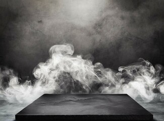 Canvas Print - White smoke