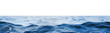 © Medard - Water surface, wide horizontal, copy space, isolated on transparent or white background, png
