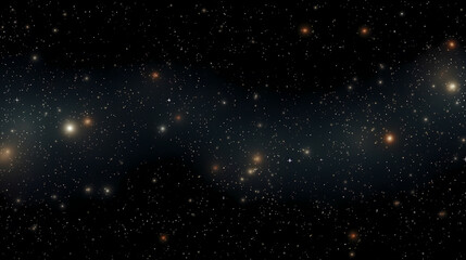 Sparkling starry night sky background