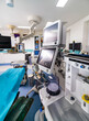 Modern medical equipment in the operating room