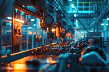 Poster - Smart industry: automation and data exchange in manufacturing.