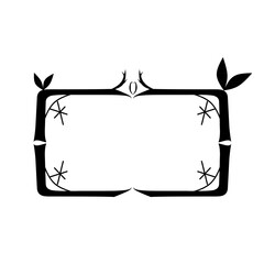 Wall Mural - frame illustration on a white background