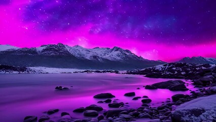 Wall Mural - witness the beauty of the southern lights with their dazzling and vivid display in the polar sky.