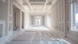 © Jammy Jean - Drywall finishing stage, ready to be textured in a new house construction.