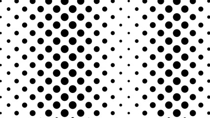 Wall Mural - Abstract pop art comic style black halftone isolated on white background Vector. Dotted black dot spray vector illustration. Creative pattern vector halftone background. Black dot spray gradation.