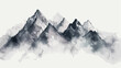 Hohe Berge Natur Landschaft Bergsteigen Gipfel Himalaya Vektor