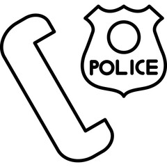 Police Call Icon