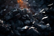 Extracting and mining ore rocks processing  , mines  , coal , gold , iron , copper , minerals , black , low depth-of-field 