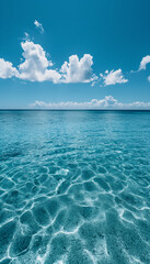 Wall Mural - Blue sea and sky 007