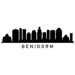 Poster - Skyline benidorm