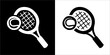 © Susiati - Illustration vector graphics of tennis icon