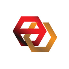 red gold logo hexa bu