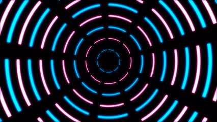 Wall Mural - VJ abstract light event particles concert dance game edm music stage party openers titles led neon tunnel background