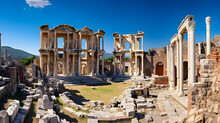 A Glimpse Into The Past: The Majestic Ruins Of Ancient Ephesus