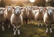 animals farm domestic Sheep Group sheep livestock Raising