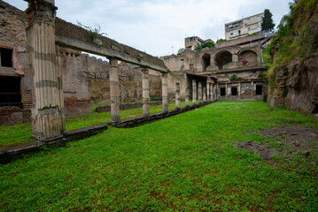 Poster - Ancient Roman Town of Herculaneum - Italy