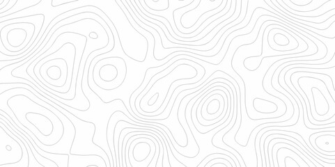 Abstract background with waves Geographic mountain relief. Abstract lines background. Contour maps. Vector illustration, Topo contour map on white background, Topographic contour lines.